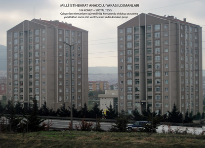 Milli İstihbarat Anadolu Yakası Lojmanları